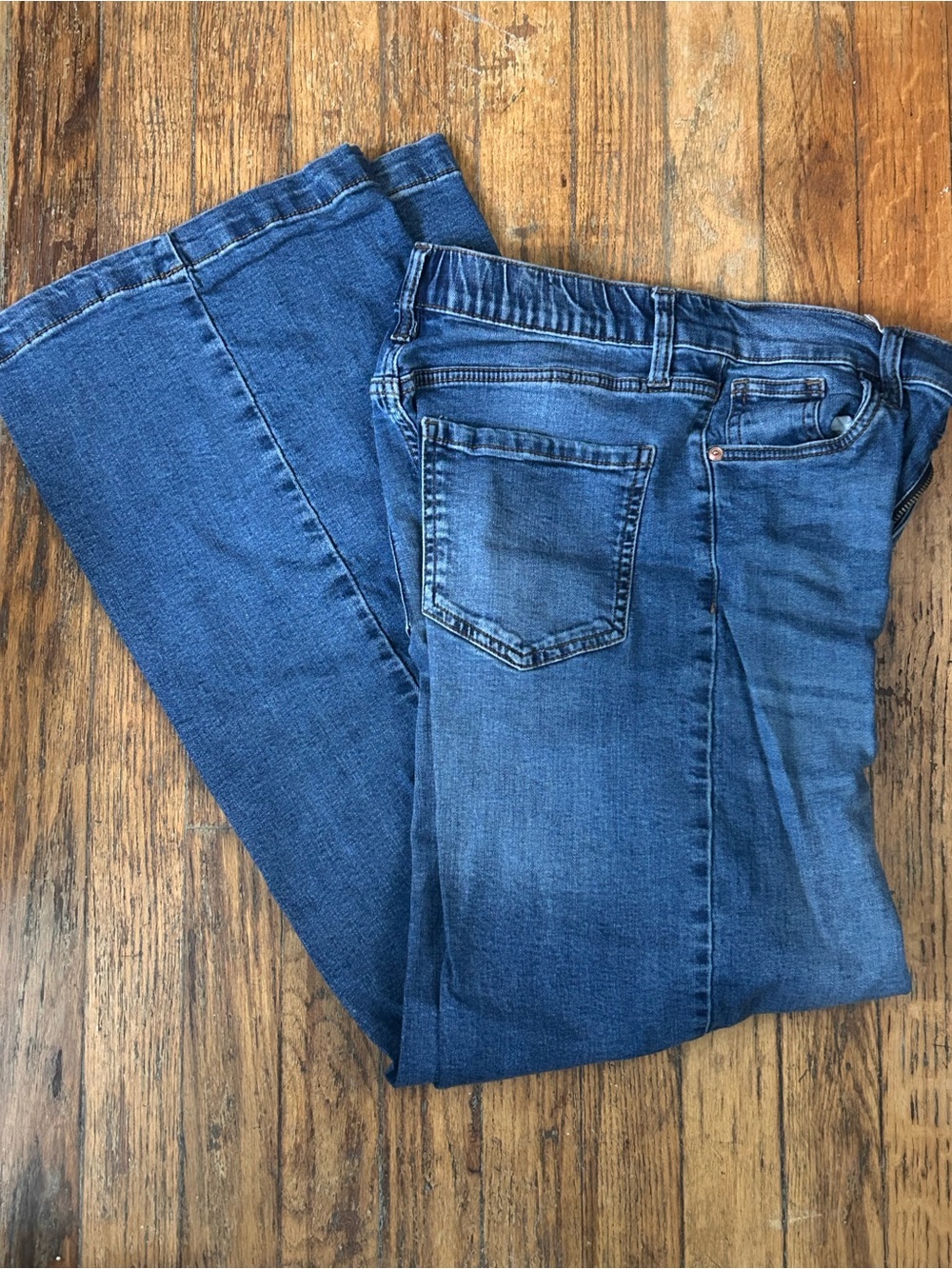 Celebrity Pink Wide Leg Denim Jeans